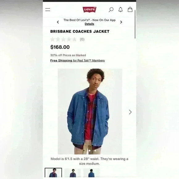 NWT LEVIS Brisbane Coaches Denim Jacket Oversized Size Large - Picture 15 of 16